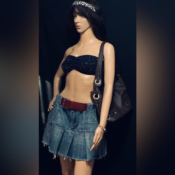 American Apparel blue with white bandeau - Picture 5 of 12